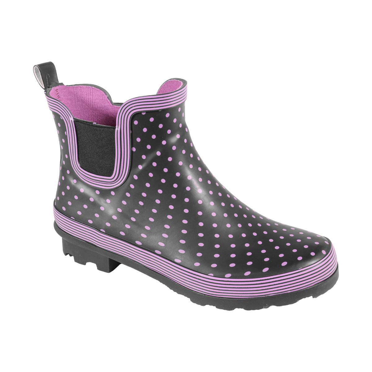 Dottie Black Purple