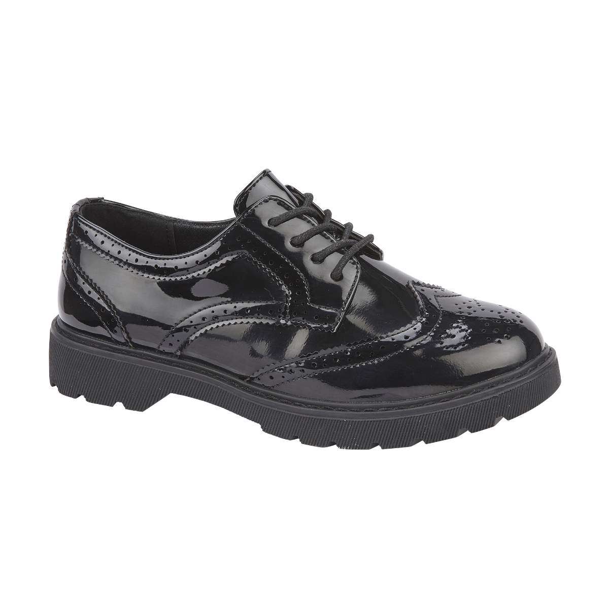 Eton Black Patent Ladies 4 - 8