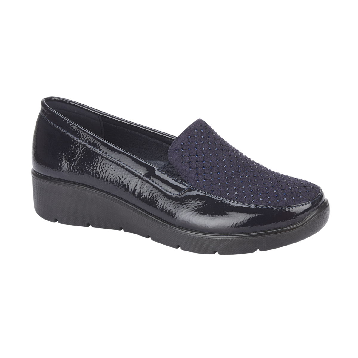 Josie Navy Crinkle