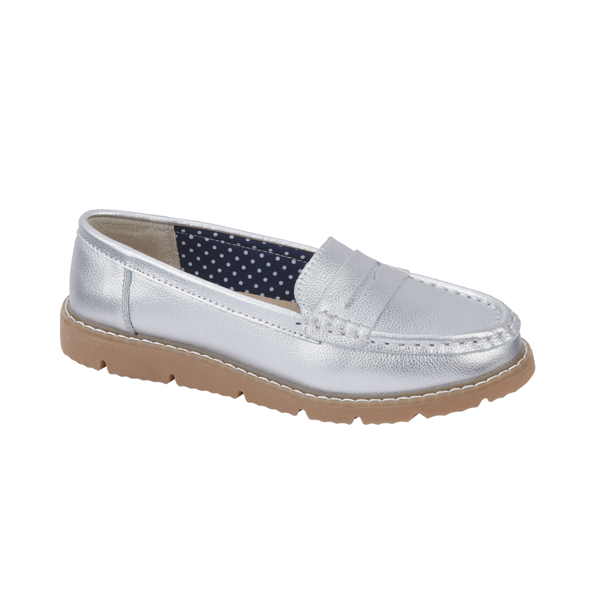 Shore Silver Leather