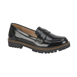 Harvard-Black-Crinkle-Patent